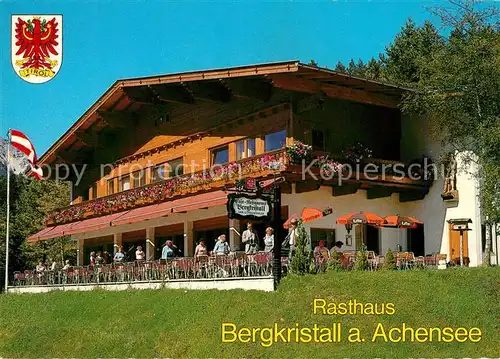 AK / Ansichtskarte Maurach_Achensee Rasthaus Bergkristall Maurach Achensee
