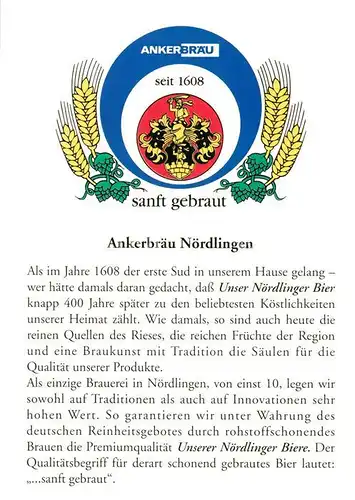 AK / Ansichtskarte Noerdlingen Ankerbraeu Gasthof zum Fuchs  Noerdlingen Kat. Noerdlingen