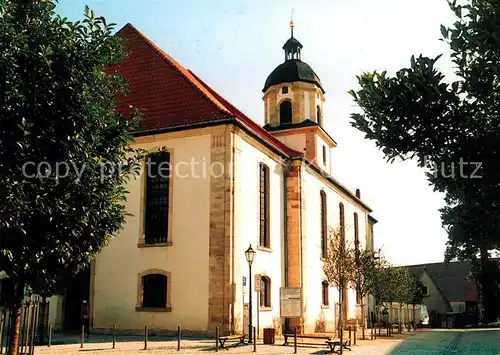 AK / Ansichtskarte Bad_Salzungen Evangelische Stadtkirche  Bad_Salzungen Kat. Bad Salzungen