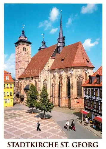 AK / Ansichtskarte Schmalkalden Stadtkirche St. Georg  Schmalkalden Kat. Schmalkalden