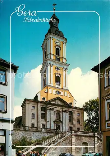 AK / Ansichtskarte Gera Salvatorkirche  Gera Kat. Gera