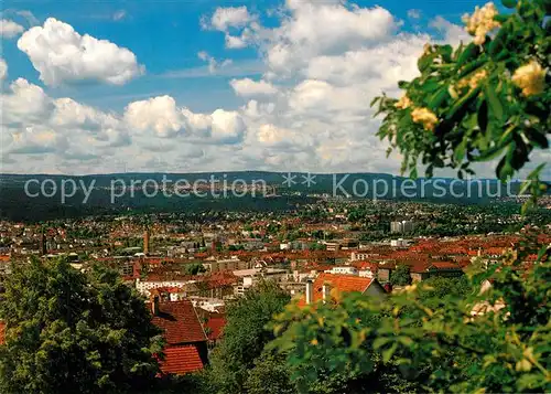 AK / Ansichtskarte Pforzheim Panorama Blick vom Wartberg Goldstadt Schmuck Silberwaren Uhrenindustrie Pforte zum Schwarzwald Pforzheim Kat. Pforzheim