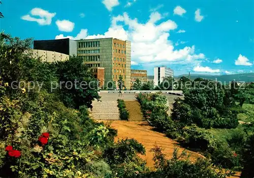 AK / Ansichtskarte Kassel Karlsaue mit Blick zum Theater Kassel Kat. Kassel