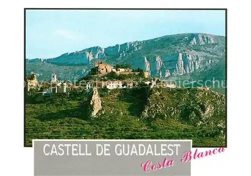 AK / Ansichtskarte Guadalest Castell Guadalest