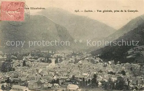 AK / Ansichtskarte Luchon_Haute Garonne Vue generale prise de la Casseyde Luchon Haute Garonne Kat. Bagneres de Luchon