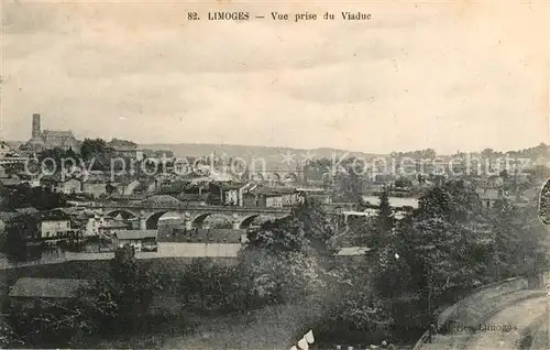 AK / Ansichtskarte Limoges_Haute_Vienne Vue prise du Viaduc Limoges_Haute_Vienne Kat. Limoges