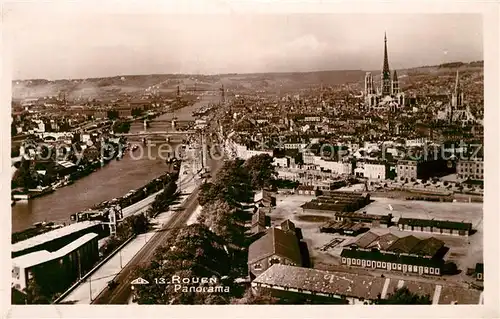 AK / Ansichtskarte Rouen Panorama Kirche Rouen Kat. Rouen