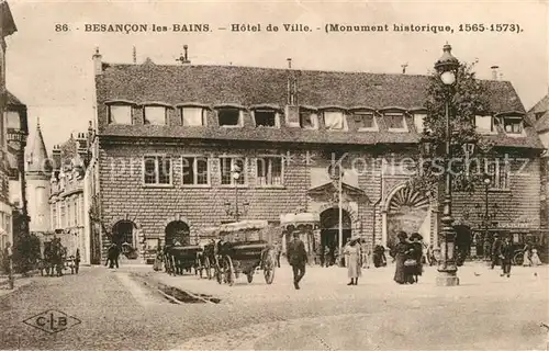 AK / Ansichtskarte Besancon_les_Bains Hotel de Ville Rathaus Besancon_les_Bains Kat. Besancon_Doubs