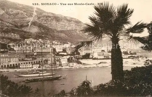 AK / Ansichtskarte Monaco Hafen Panorama Monaco Kat. Monaco