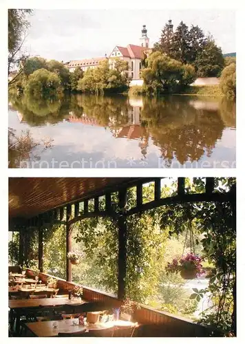 AK / Ansichtskarte Pielenhofen Klosterwirtschaft Landgasthof Pension Naabtal Kloster Pielenhofen Kat. Pielenhofen