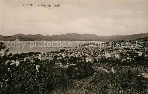 AK / Ansichtskarte Cannes_Alpes Maritimes Vue generale Cannes Alpes Maritimes Kat. Cannes