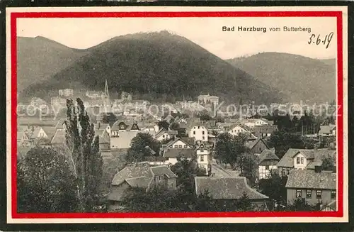 AK / Ansichtskarte Bad_Harzburg Blick vom Butterberg Bad_Harzburg Kat. Bad Harzburg