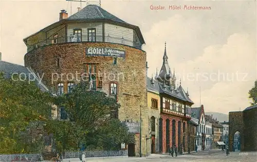 AK / Ansichtskarte Goslar Hotel Achtermann Goslar Kat. Goslar