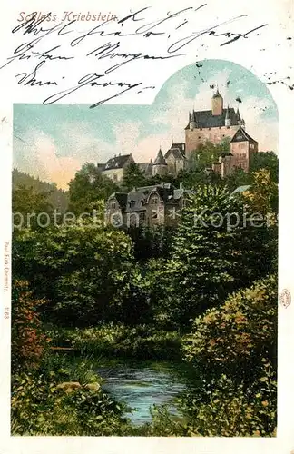 AK / Ansichtskarte Kriebstein Schloss Kriebstein Kriebstein Kat. Kriebstein