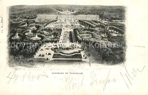 AK / Ansichtskarte Versailles_Yvelines Schloss Parkanlagen Versailles_Yvelines Kat. Versailles
