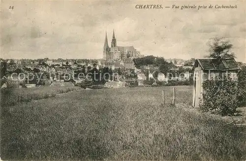 AK / Ansichtskarte Chartres_Eure_et_Loir Cachenback Chartres_Eure_et_Loir Kat. Chartres