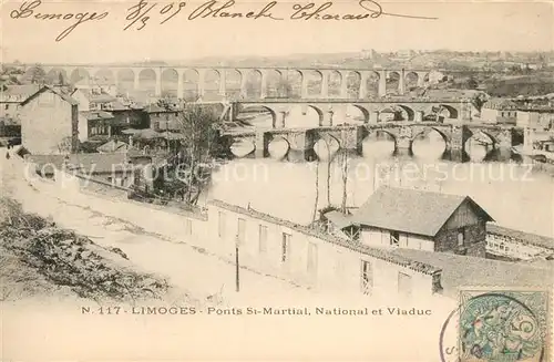 AK / Ansichtskarte Limoges_Haute_Vienne Ponts Saint Martial National Viaduct Limoges_Haute_Vienne Kat. Limoges