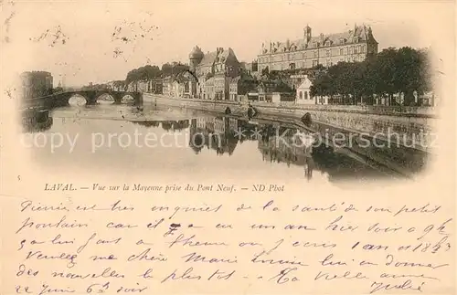 AK / Ansichtskarte Laval_Mayenne Pont Neuf Laval Mayenne Kat. Laval
