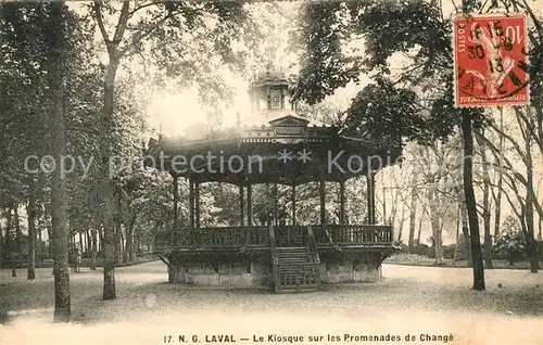 AK / Ansichtskarte Laval_Mayenne Kiosque Promenades de Change Laval Mayenne Kat. Laval