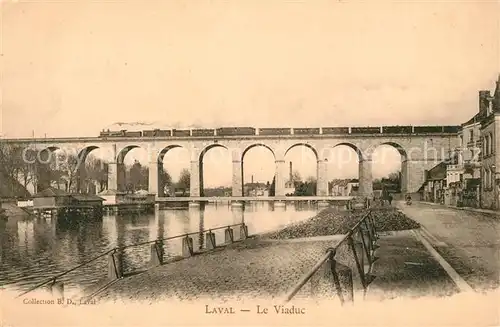 AK / Ansichtskarte Laval_Mayenne Viaduct Eisenbahn Laval Mayenne Kat. Laval