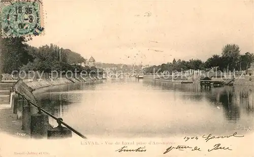 AK / Ansichtskarte Laval_Mayenne Panorama Avesnieres Laval Mayenne Kat. Laval