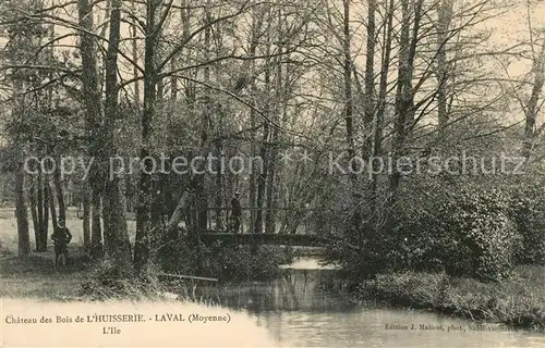 AK / Ansichtskarte Laval_Mayenne Chateau des Bois de Huisserie Laval Mayenne Kat. Laval
