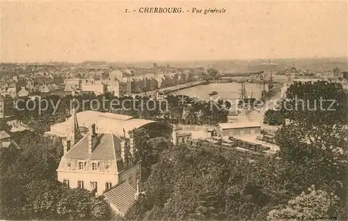 AK / Ansichtskarte Cherbourg_Octeville_Basse_Normandie Panorama Cherbourg_Octeville Kat. Cherbourg Octeville