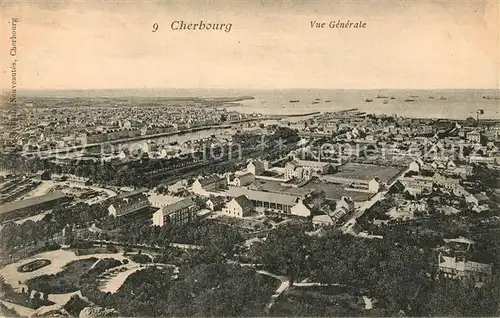 AK / Ansichtskarte Cherbourg_Octeville_Basse_Normandie Panorama Cherbourg_Octeville Kat. Cherbourg Octeville