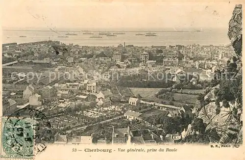 AK / Ansichtskarte Cherbourg_Octeville_Basse_Normandie Panorama Cherbourg_Octeville Kat. Cherbourg Octeville