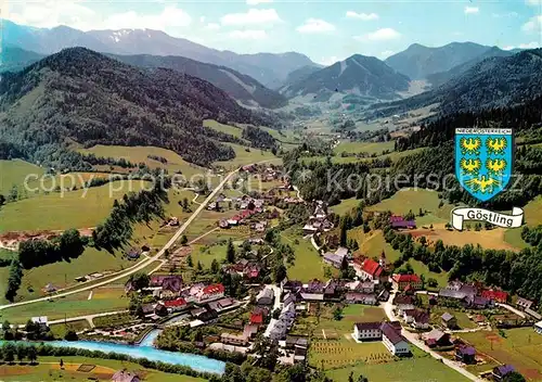 AK / Ansichtskarte Goestling_Ybbs Fliegeraufnahme Hochkar Goestling_Ybbs Kat. Goestling an der Ybbs