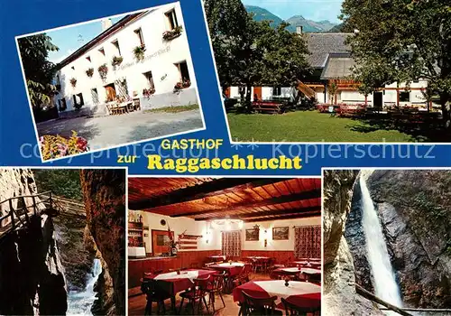 AK / Ansichtskarte Flattach Gasthof Raggaschlucht  Flattach Kat. Flattach