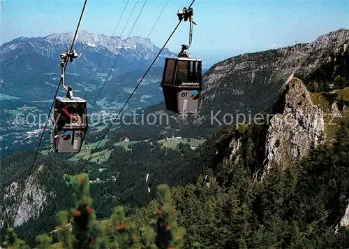 AK / Ansichtskarte Berchtesgaden Jennerbahn kleine Jenner Untersberg Kehlsteinhaus  Berchtesgaden Kat. Berchtesgaden