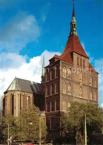 AK / Ansichtskarte Rostock_Mecklenburg Vorpommern St. Marien Kirche  Rostock Kat. Rostock