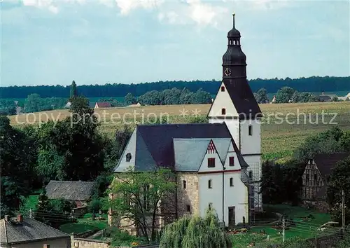 AK / Ansichtskarte Gnandstein Dorfkirche Gnandstein Kat. Kohren Sahlis