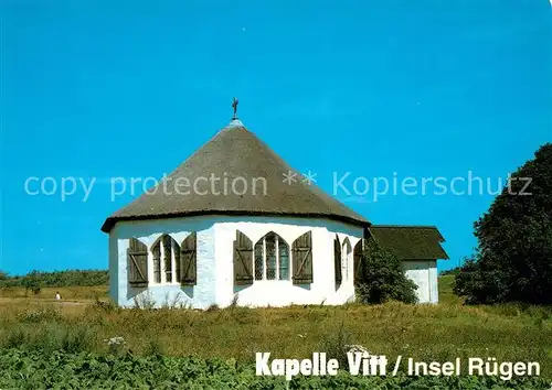 AK / Ansichtskarte Vitt_Ruegen Kapelle  Vitt_Ruegen