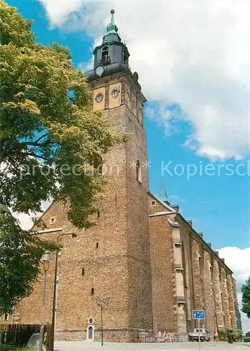 AK / Ansichtskarte Schneeberg_Erzgebirge St. Wolfgangs Kirche  Schneeberg Erzgebirge Kat. Schneeberg