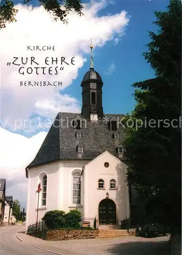 AK / Ansichtskarte Bernsbach Kirche Zur Ehre Gottes  Bernsbach Kat. Bernsbach