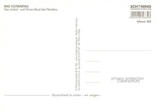 AK / Ansichtskarte Bad_Schwartau Kapelle Markttwiete Rathaus Therme Kirche Marktbrunnen Luebecker Strasse Bad_Schwartau Kat. Bad Schwartau