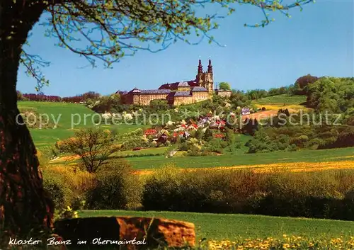 AK / Ansichtskarte Bad_Staffelstein Kloster Banz im Obermaintal Landschaftspanorama Bad_Staffelstein Kat. Bad Staffelstein