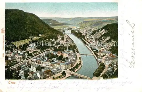 AK / Ansichtskarte Bad_Ems Panorama Bad_Ems Kat. Bad Ems