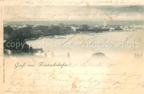 AK / Ansichtskarte Friedrichshafen_Bodensee Panorama Friedrichshafen Bodensee Kat. Friedrichshafen