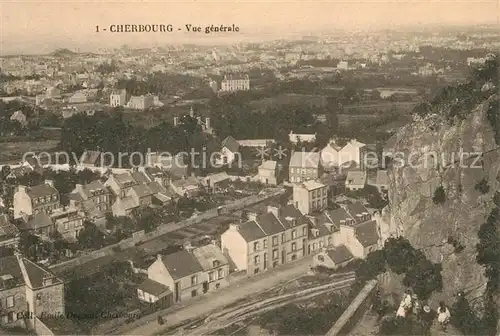 AK / Ansichtskarte Cherbourg_Octeville_Basse_Normandie Vue generale Cherbourg_Octeville Kat. Cherbourg Octeville