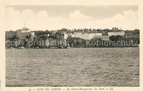 AK / Ansichtskarte Iles_de_Lerins Ile Sainte Marguerite Le Fort Iles_de_Lerins Kat. Cannes_Alpes Maritimes