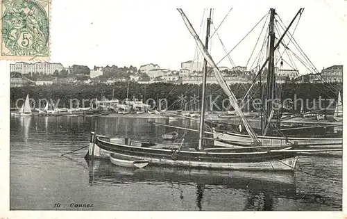 AK / Ansichtskarte Cannes_Alpes Maritimes Le Port Cannes Alpes Maritimes Kat. Cannes