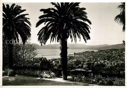 AK / Ansichtskarte Cannes_Alpes Maritimes Vue prise de Super Cannes Cannes Alpes Maritimes Kat. Cannes