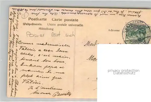 AK / Ansichtskarte Saargemuend Saarbruecke mit Stadttheater Saargemuend Kat. Sarreguemines