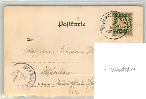 AK / Ansichtskarte Berchtesgaden St Bartholomae Berchtesgaden Kat. Berchtesgaden