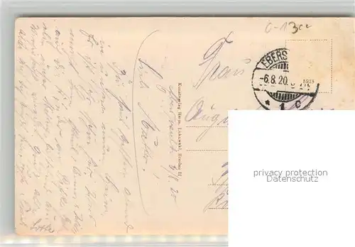 AK / Ansichtskarte Eberswalde Totalansicht Eberswalde Kat. Eberswalde_Waldstadt