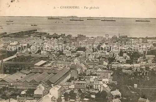 AK / Ansichtskarte Cherbourg_Octeville_Basse_Normandie Panorama Cherbourg_Octeville Kat. Cherbourg Octeville