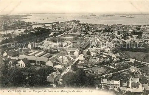AK / Ansichtskarte Cherbourg_Octeville_Basse_Normandie Panorama Cherbourg_Octeville Kat. Cherbourg Octeville